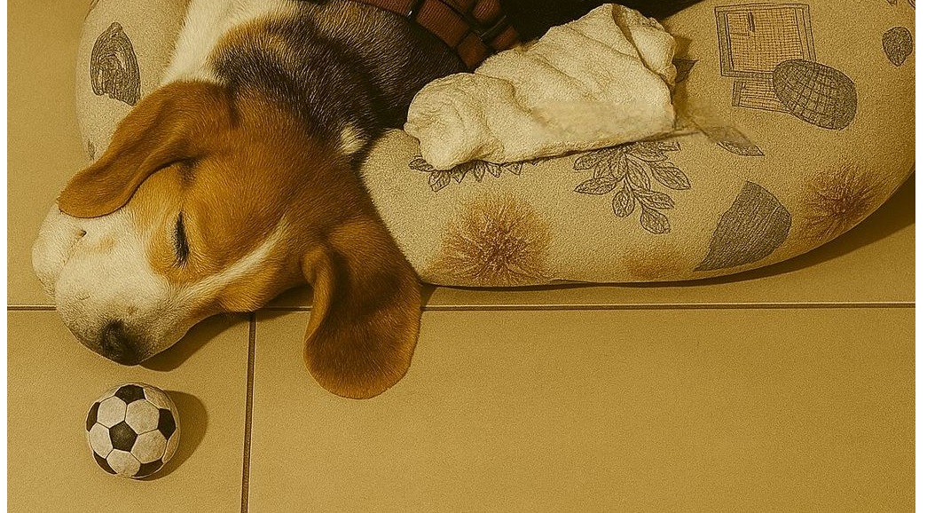 Abbandonato accanto al suo pallone, un cane spera nel ritorno della sua mamma; una donna lo salva e gli offre una nuova possibilità.