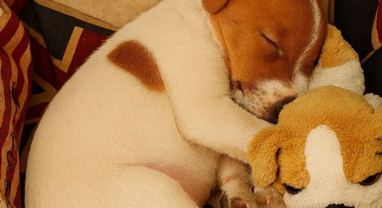 Un cucciolo minuscolo scopre il calore di una famiglia: la sua prima notte in una vera casa diventa il simbolo di un nuovo inizio pieno d’amore.