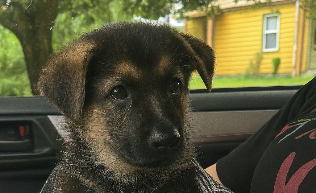 Trovato legato e tremante, oggi ha una nuova famiglia pronta a donargli amore e sicurezza. La sua storia diventa un messaggio di speranza.