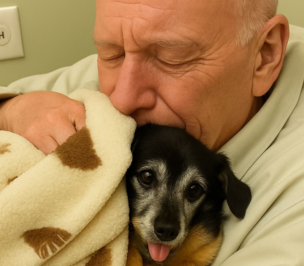 Un beagle racconta il suo ultimo viaggio accanto al suo papà umano, tra carezze, ricordi e un amore che continuerà oltre la vita.