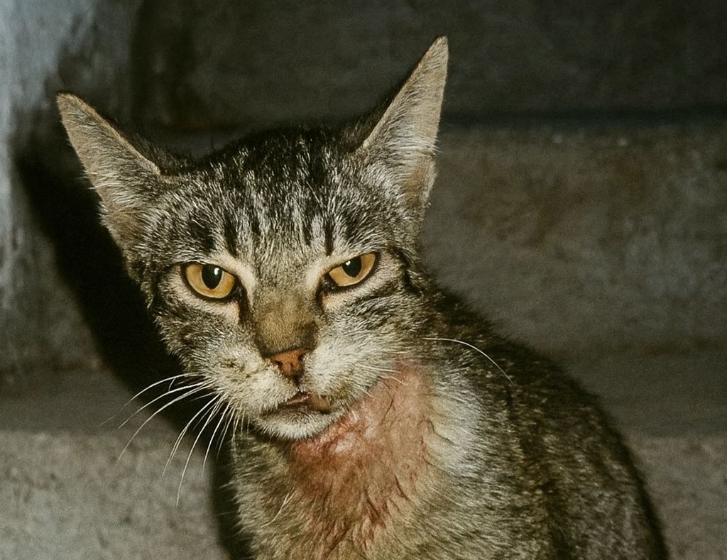 Per anni ha vissuto con un filo conficcato nel collo, cresciuto nella carne. Oggi Tofi è salvo, grazie all’amore e al coraggio di chi lo ha salvato.