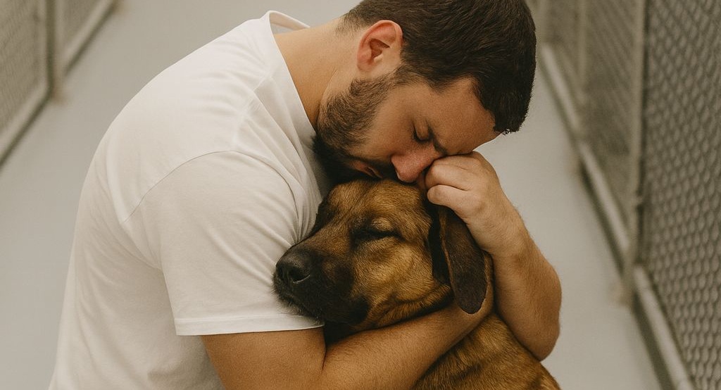 Un cane lasciato in un rifugio dopo dieci anni con la stessa famiglia è stato adottato: ora vive in un ambiente sicuro, dopo giorni di paura e dolore.