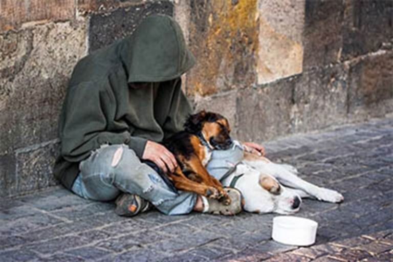 In Curitiba, un giudice ha imposto la restituzione del cane Rock al senza dimora Carlos Merlini Neto, stabilendo che i due formano una “famiglia multispecie”.