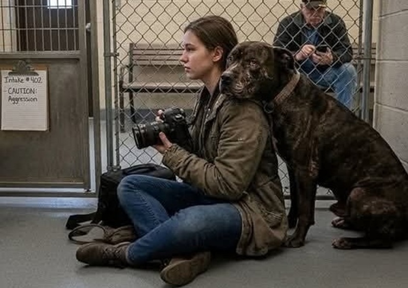 Un fotografo scopre che un Pitbull destinato all’eutanasia non è violento ma addestrato, e grazie a un comando in tedesco riesce a cambiare il suo destino.