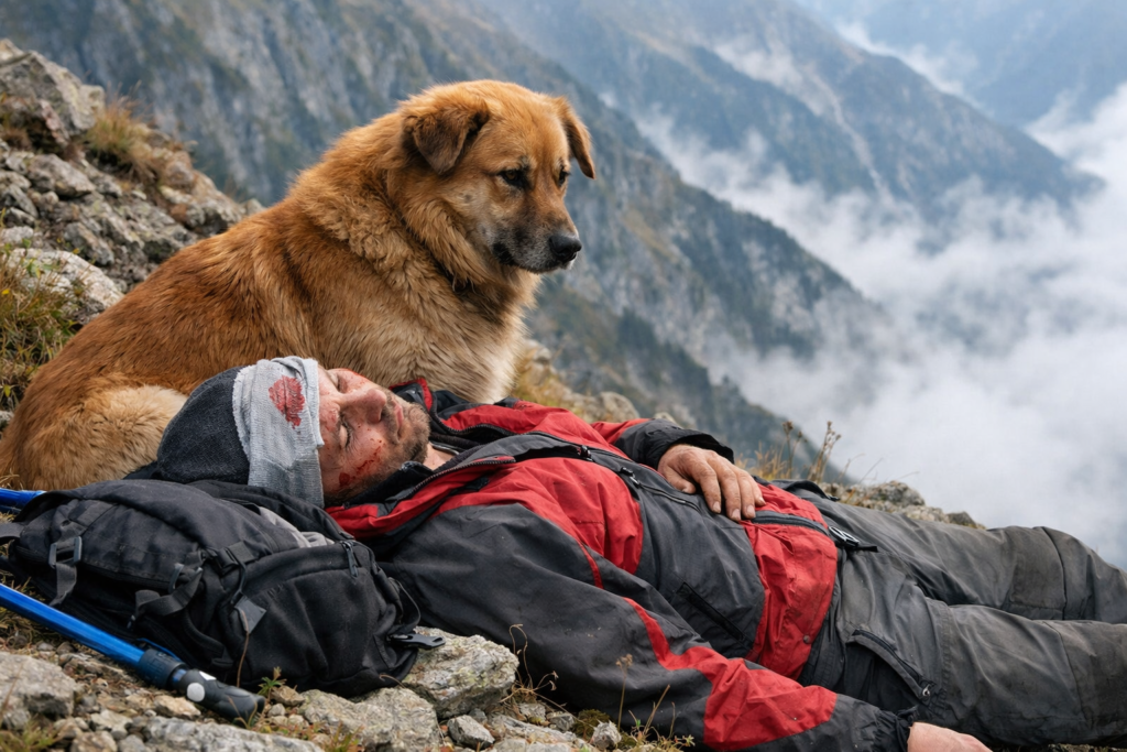 Cane veglia per ore il padrone ferito dopo una caduta in montagna - Il ...