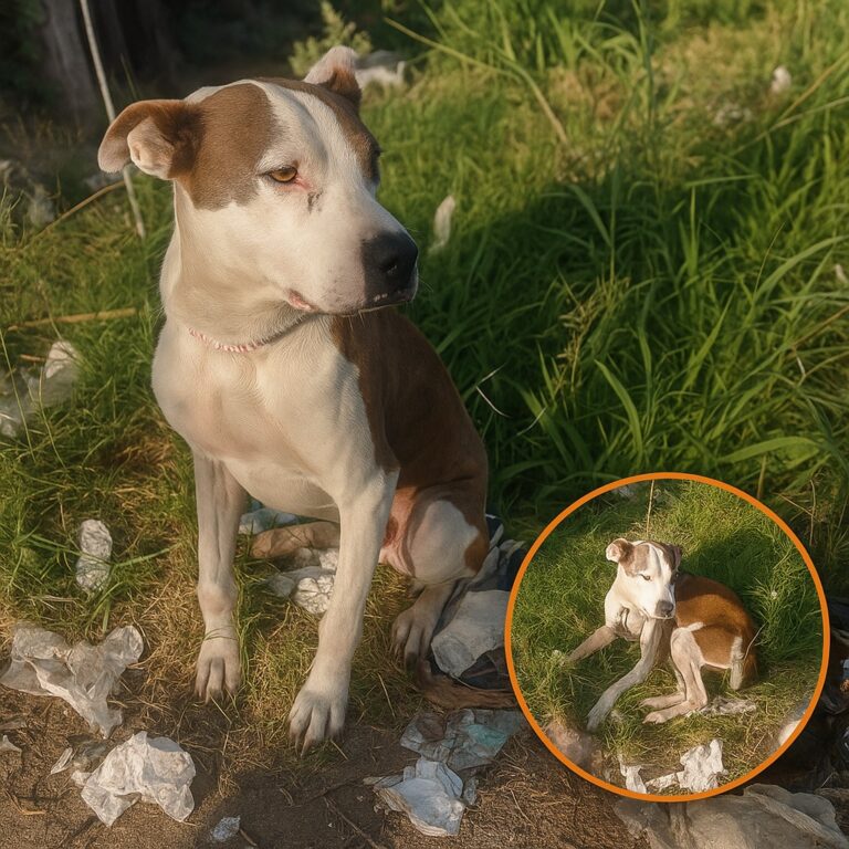 A Rosario un cane incrocio Pitbull viene trovato legato a un palo vicino alla discarica. Il soccorritore Emanuel Estrella lo salva e gli restituisce una possibilità di vita.
