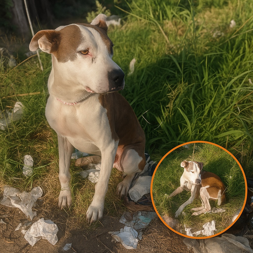 A Rosario un cane incrocio Pitbull viene trovato legato a un palo vicino alla discarica. Il soccorritore Emanuel Estrella lo salva e gli restituisce una possibilità di vita.