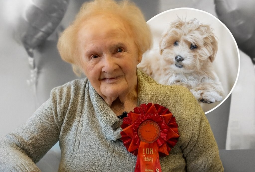 A Derbyshire, Ada Daniel raggiunge i 108 anni attribuendo la sua longevità alla vita attiva e alla compagnia dei suoi levrieri.