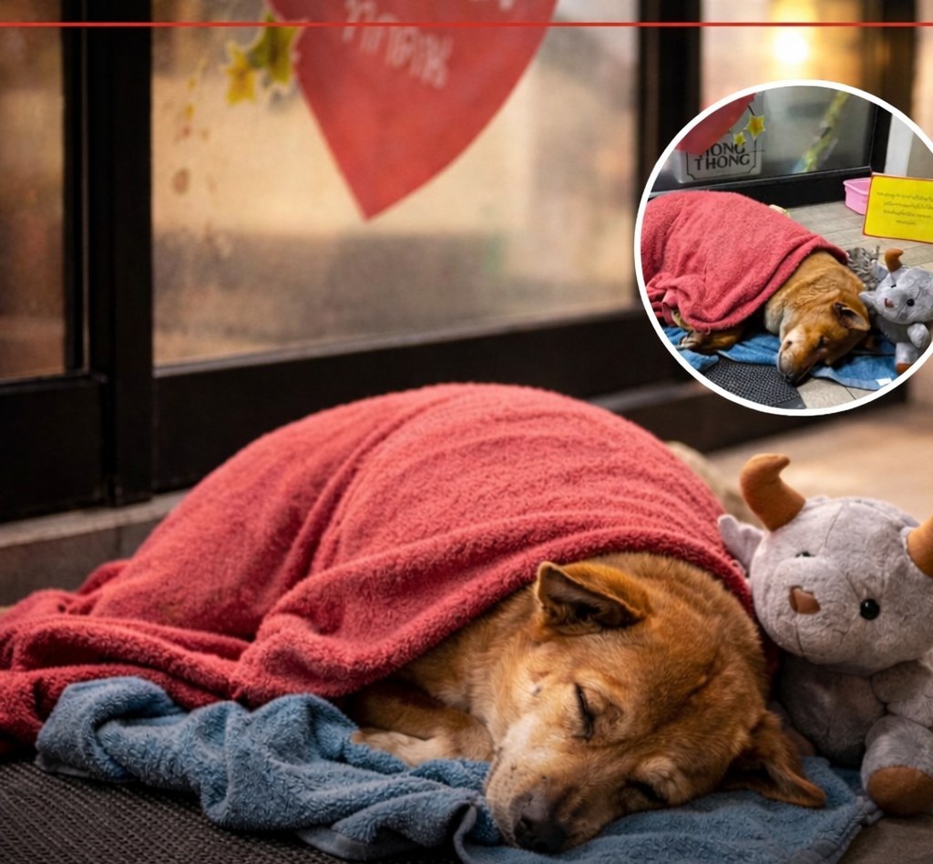 Per mesi Moo Dang ha atteso davanti a un negozio il suo padrone scomparso, diventando simbolo di fedeltà e attirando l’attenzione fino alla principessa Siribha Chudabhorn.