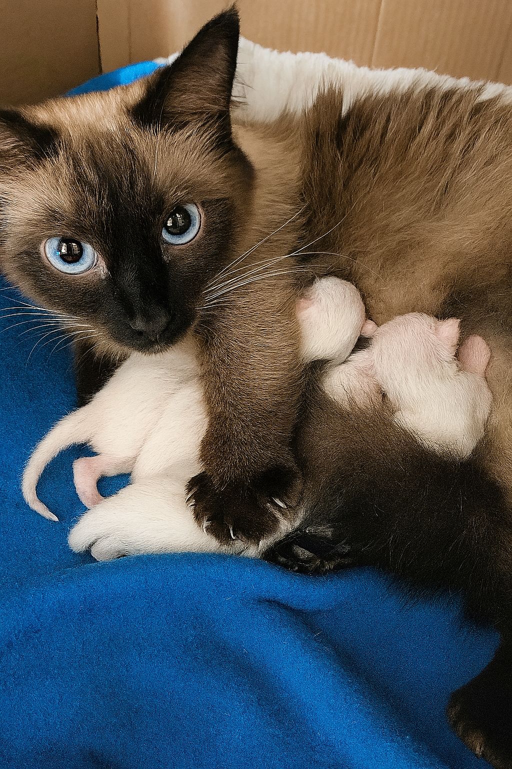 Una gatta ritenuta sterile prende in cura alcuni gattini abbandonati, mostrando comportamenti materni e contribuendo alla loro sopravvivenza.