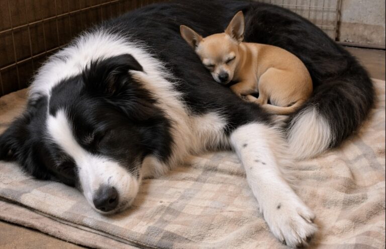 Una donna entra in un rifugio per adottare un cane ma ne incontra due inseparabili. Dopo mesi di attesa, decide di portarli entrambi a casa.