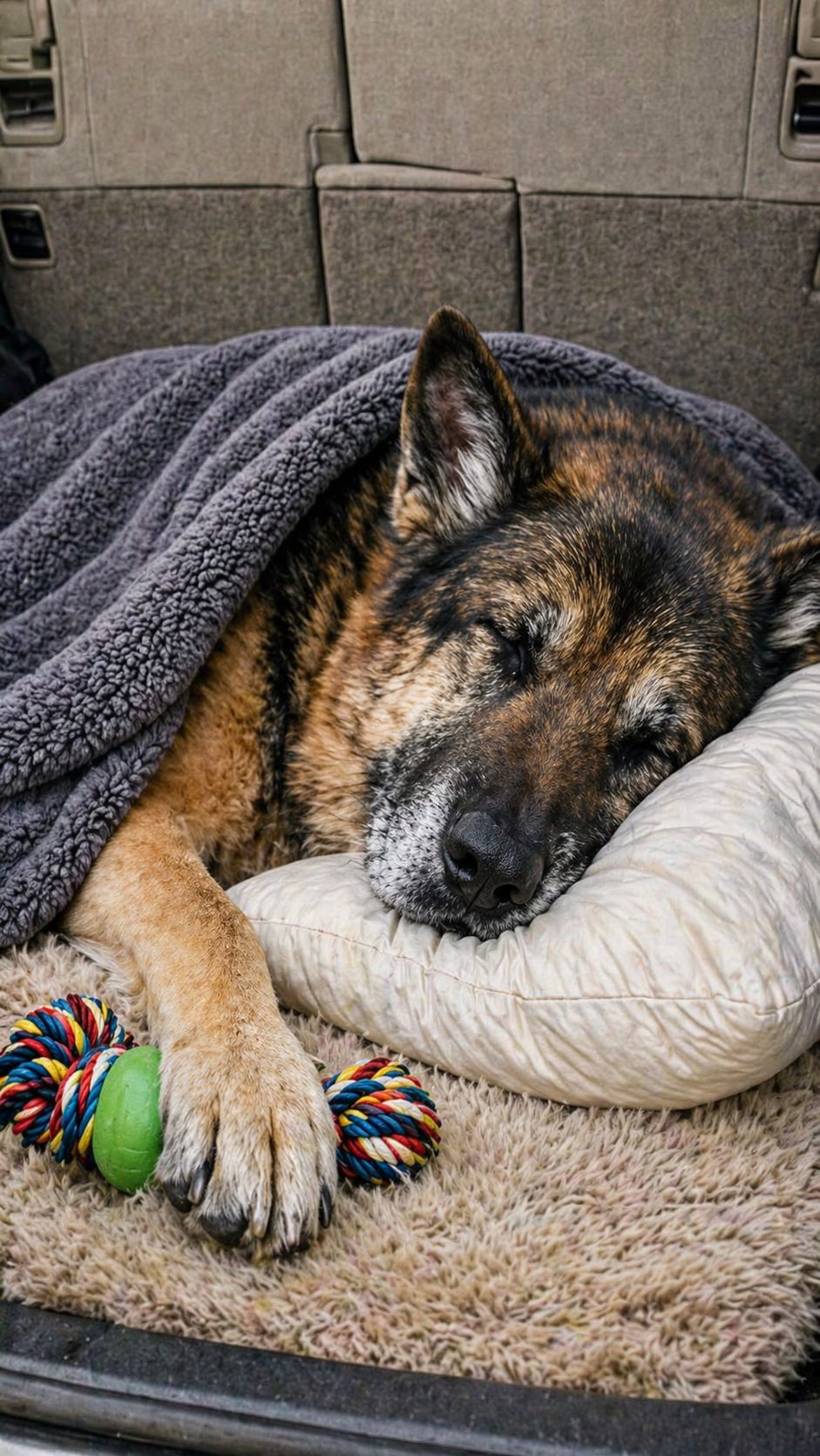 Un pastore tedesco muore lasciando un forte legame con il proprietario. Il ricordo di una presenza costante resta nella quotidianità e negli spazi domestici.