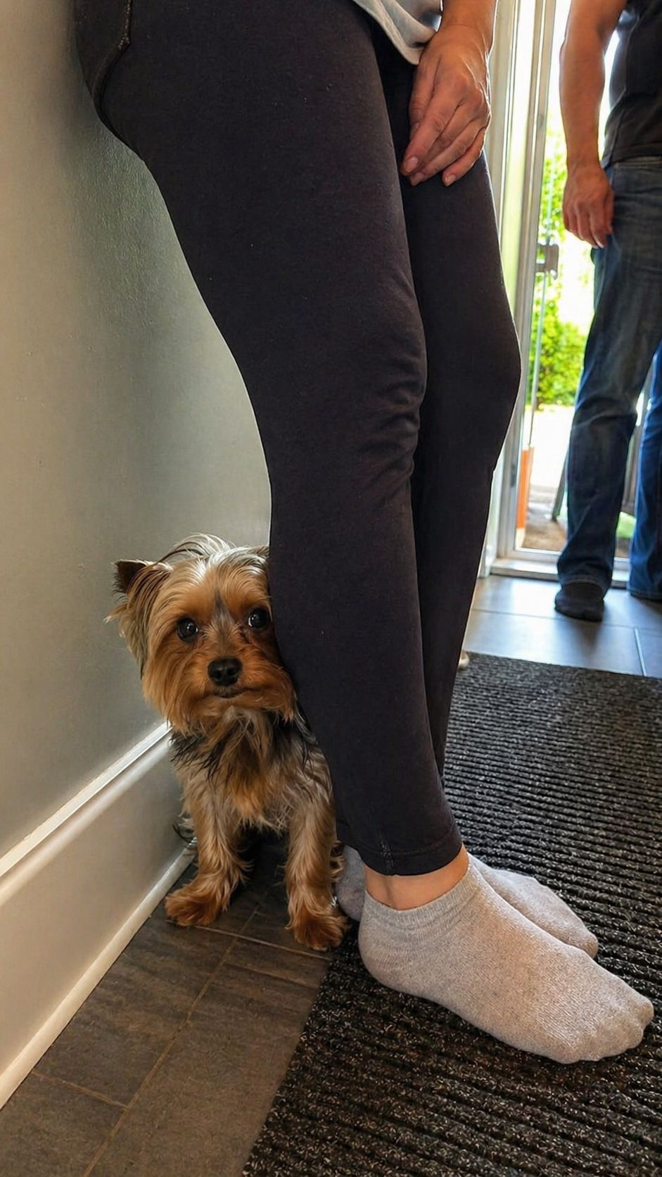 Otto mesi dopo la separazione, un uomo torna per riprendere la cagnolina Ruby, ma il comportamento dell’animale spinge la donna a rifiutare senza esitazioni.