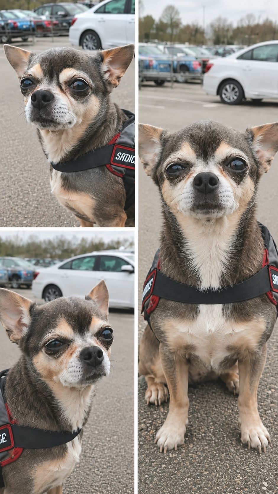 Un incontro casuale nel parcheggio di un supermercato ha riportato alla luce il passato di Milo, Chihuahua adottato nove anni fa.