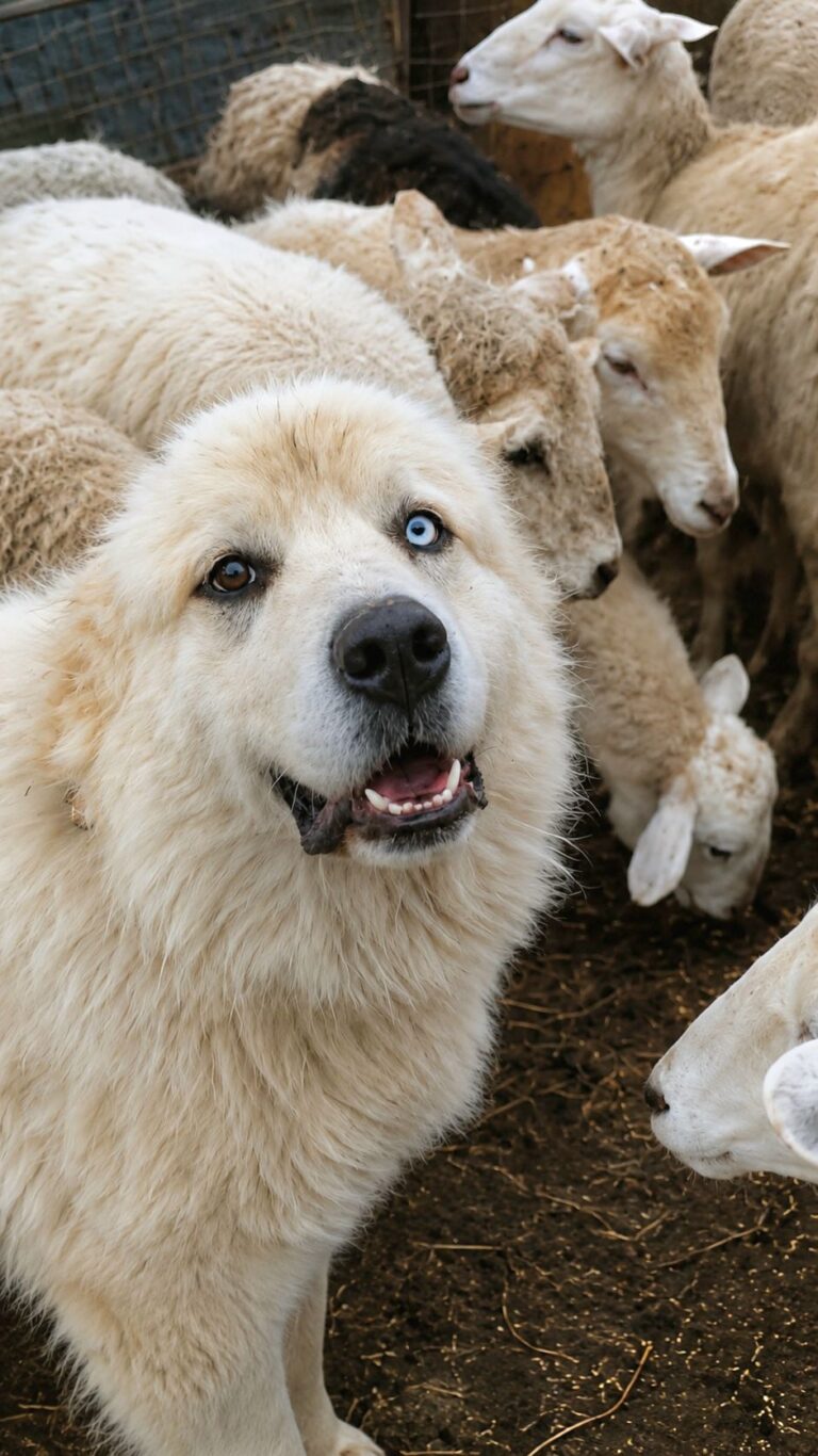 Casper si mette tra i coyote e il gregge, combatte da solo per quasi mezz’ora e viene salvato dopo giorni di cure veterinarie.