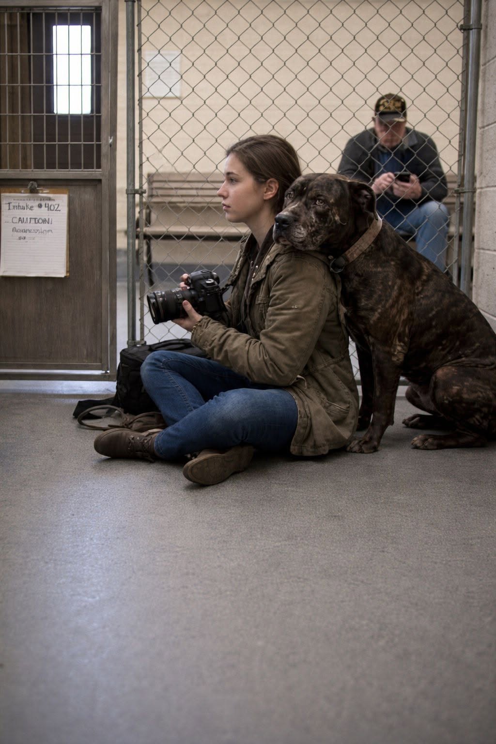 Un cane segnato come aggressivo stava per essere soppresso, ma dietro il suo comportamento c’erano paura e addestramento.