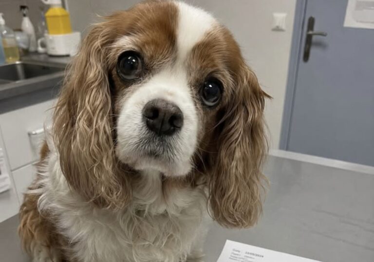 Una cagnolina sana di dieci anni doveva essere soppressa per un regolamento interno, ma la clinica ha rifiutato la richiesta.