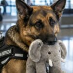 Ryker non diventa cane di servizio: durante la prova sceglie il suo elefantino di peluche