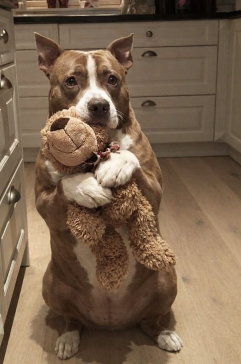 Barnaby adottato come cane hospice a 15 anni: poi il peluche gli ha cambiato la vita Un Pitbull anziano accolto per l’ultimo tratto di vita ha ritrovato energia, fiducia e voglia di restare. Quando Barnaby è arrivato nella sua nuova casa, nessuno pensava a un futuro lungo. Aveva 15 anni, era un Pitbull anziano, camminava lentamente e aveva gli occhi segnati dall’età. Nei documenti del rifugio compariva una definizione precisa: affido hospice. Significava accompagnarlo con cura nella fase finale della vita. La famiglia che lo ha accolto era pronta a questo. Non cercava un cane giovane, né un compagno da portare in lunghe passeggiate. Voleva offrirgli un posto tranquillo, lontano dal box, dove potesse trascorrere le ultime settimane circondato da attenzioni. La storia, però, ha preso una direzione diversa. Barnaby e l’affido hospice dopo il rifugio Secondo quanto raccontato dalla famiglia adottiva, Barnaby era stato ceduto perché dormiva molto e aveva difficoltà a muoversi. A quell’età, davanti a un cane stanco e rallentato, la diagnosi più semplice era sembrata quella di una vita ormai vicina alla fine. In casa era stato preparato tutto per rendergli ogni giornata più leggera: letti ortopedici in più stanze, rampe per evitare le scale, spazi comodi e silenziosi. L’obiettivo era chiaro: garantirgli dignità, riposo e serenità. Durante la prima settimana, Barnaby ha dormito a lungo. Non un sonno agitato, ma profondo, quasi necessario. Come se il suo corpo avesse finalmente trovato un luogo in cui abbassare la guardia. Nella seconda settimana ha iniziato a capire che non sarebbe stato riportato indietro. Quella casa non era una sistemazione temporanea. Era davvero il suo posto. Poi, nella terza settimana, ha trovato un peluche. Non era un gioco nuovo, né un oggetto particolare. Era un piccolo pupazzo morbido, già consumato. Per Barnaby, però, è diventato qualcosa di più. Lo portava da una stanza all’altra, lo teneva vicino, lo stringeva tra i denti come un oggetto prezioso. Il Pitbull anziano che ha ritrovato energia con un peluche Da quel momento, il cane descritto come fragile e quasi alla fine ha iniziato a cambiare. Il Pitbull che faceva fatica a camminare ha cominciato a muoversi per casa con più decisione, mostrando il suo peluche come un trofeo. Quello che sembrava dormire troppo ha iniziato a svegliare la famiglia al mattino, pronto a iniziare la giornata con il suo gioco in bocca. La sera si sistemava vicino al pupazzo, quasi temesse di perderlo. Un comportamento semplice, ma sufficiente a far comprendere ai suoi nuovi proprietari che qualcosa era stato interpretato male. Barnaby non era soltanto un cane anziano e debole. Era un cane stanco di solitudine, di pavimenti duri, di una vita in cui era stato lasciato indietro. L’età non era sparita. I suoi 15 anni restavano tutti. Ma la casa, la sicurezza e un oggetto da custodire avevano restituito a Barnaby una parte della sua vitalità. Oggi la famiglia racconta un cane diverso da quello atteso all’inizio dell’affido. Barnaby ruba pezzi di pizza dal piano della cucina, prova a battere i suoi proprietari nella corsa verso il giardino e continua a portare con sé il suo peluche. Quel pupazzo è diventato il segno concreto di una gioia ritrovata. L’affido hospice, nelle intenzioni iniziali, avrebbe dovuto accompagnarlo verso l’addio. Invece si è trasformato in una seconda possibilità. La famiglia pensava di offrirgli soltanto pace per le sue ultime settimane. Barnaby, con il tempo, ha dimostrato che non aveva bisogno solo di riposo: aveva bisogno di una ragione per sentirsi ancora parte di una casa.