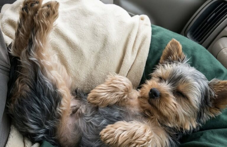 Ignorato perché poco vivace, il cucciolo si è avvicinato senza esitazioni alla coppia che ha poi deciso di adottarlo.