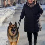 A 74 anni adotta Hunter, il pastore tedesco che i proprietari volevano far sopprimere