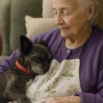 Un cane di 12 anni perde il padrone, una donna di 89 anni perde il suo: si trovano