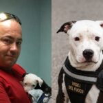 Jake salvato da un incendio, il vigile del fuoco Bill Lindler lo adotta